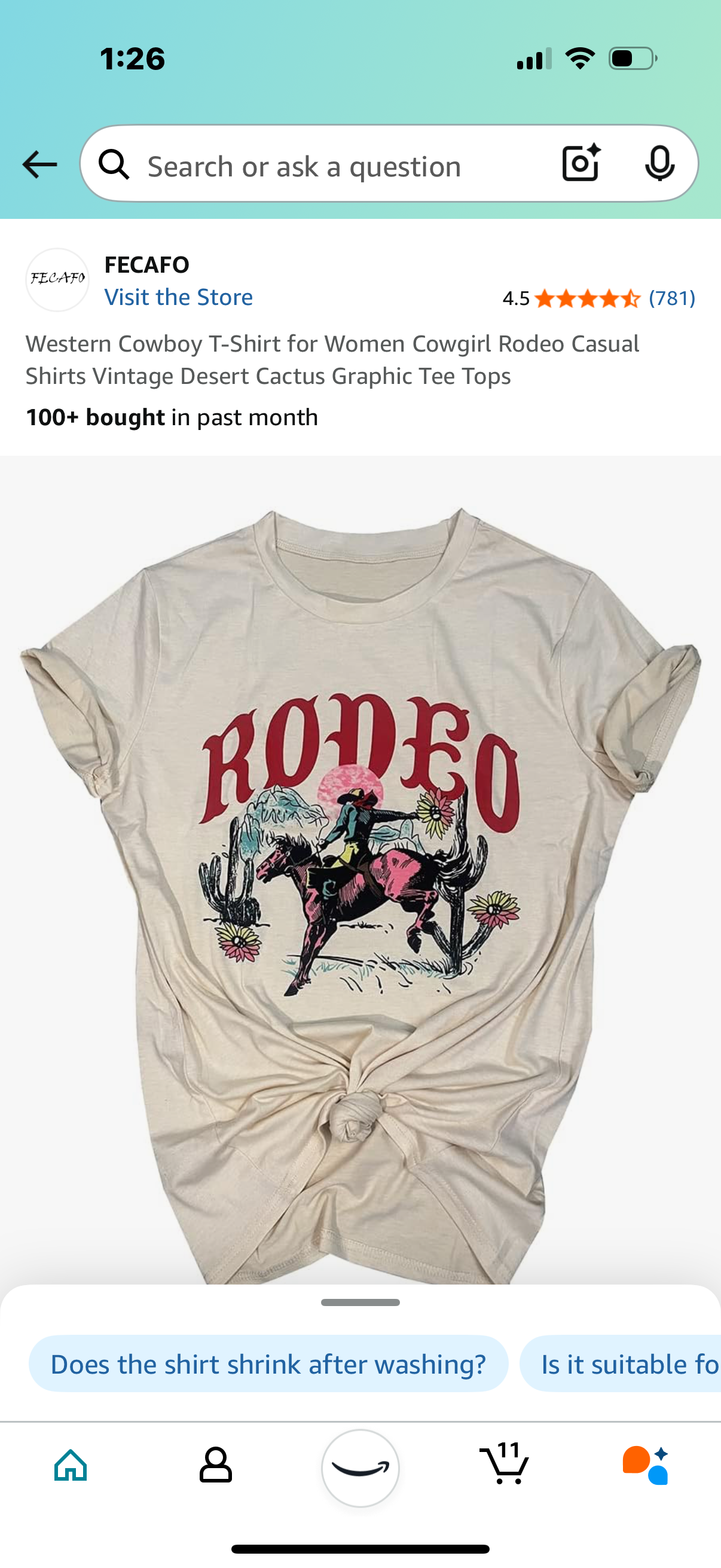 T shirts