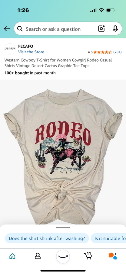 T shirts